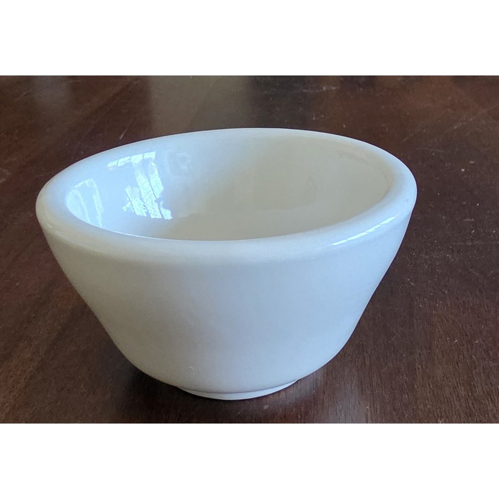 Buffalo 1309R White Ceramic Restaurant Dipping Bowl Dish